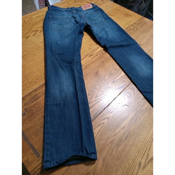 LEVI STRAUSS 511 Jeans Womens 14 27 X 27 BLUE Preowned Used Summer - Picture 11 of 12